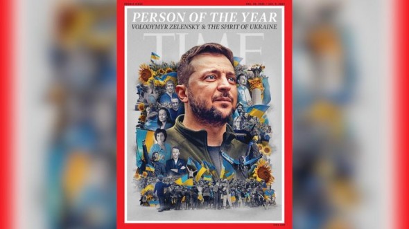Volodimir Zelenski - „Persoana Anului 2022", conform revistei americane Time